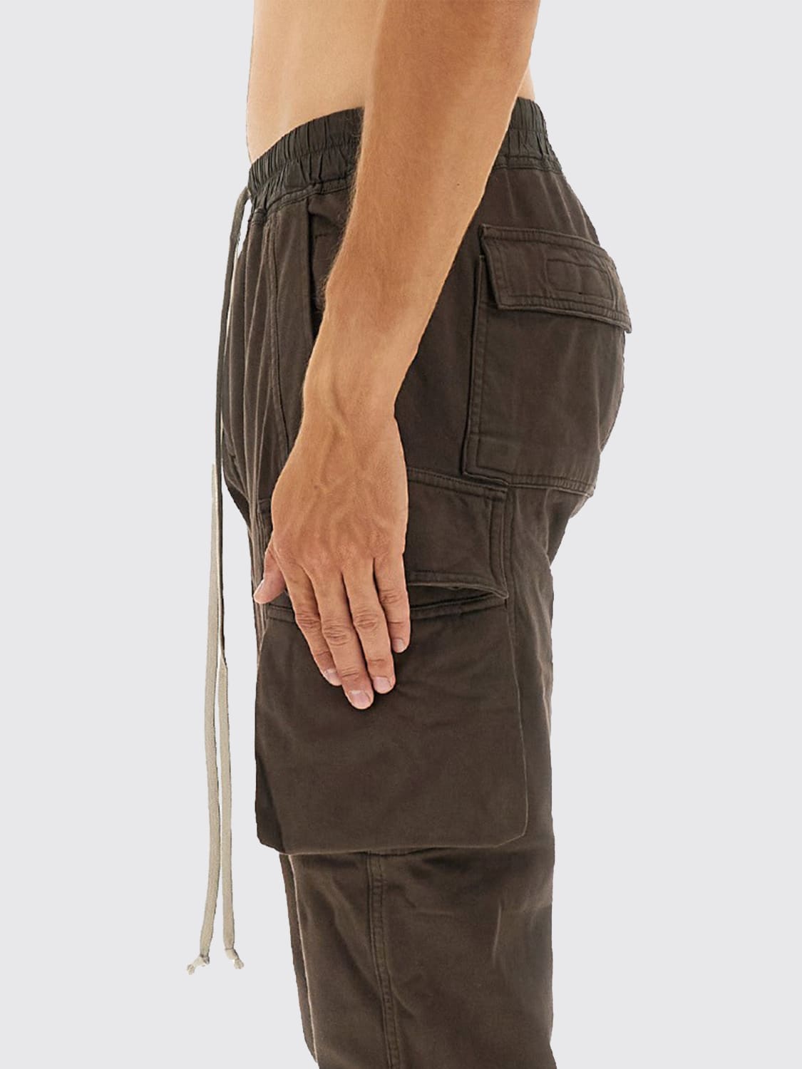 RICK OWENS DRKSHDW PANTS: Jeans men Rick Owens Drkshdw, Brown - Img 4
