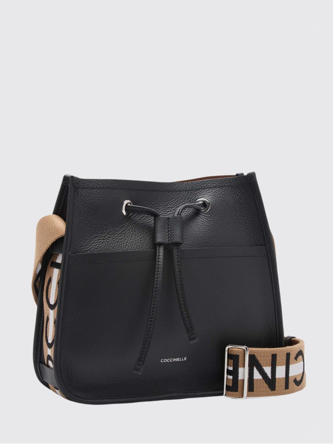 COCCINELLE SAC BANDOULIÈRE: Sac porté épaule femme Coccinelle, Noir - Img 2