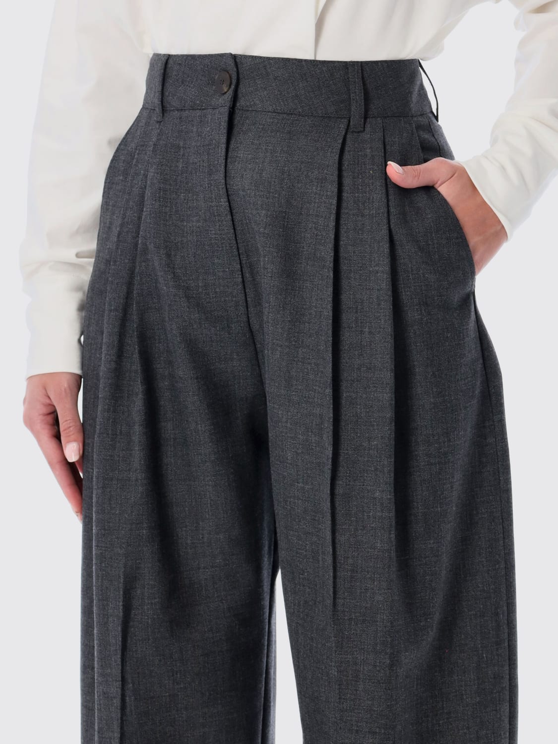 STUDIO NICHOLSON PANTS: Pants woman Studio Nicholson, Multicolor - Img 3