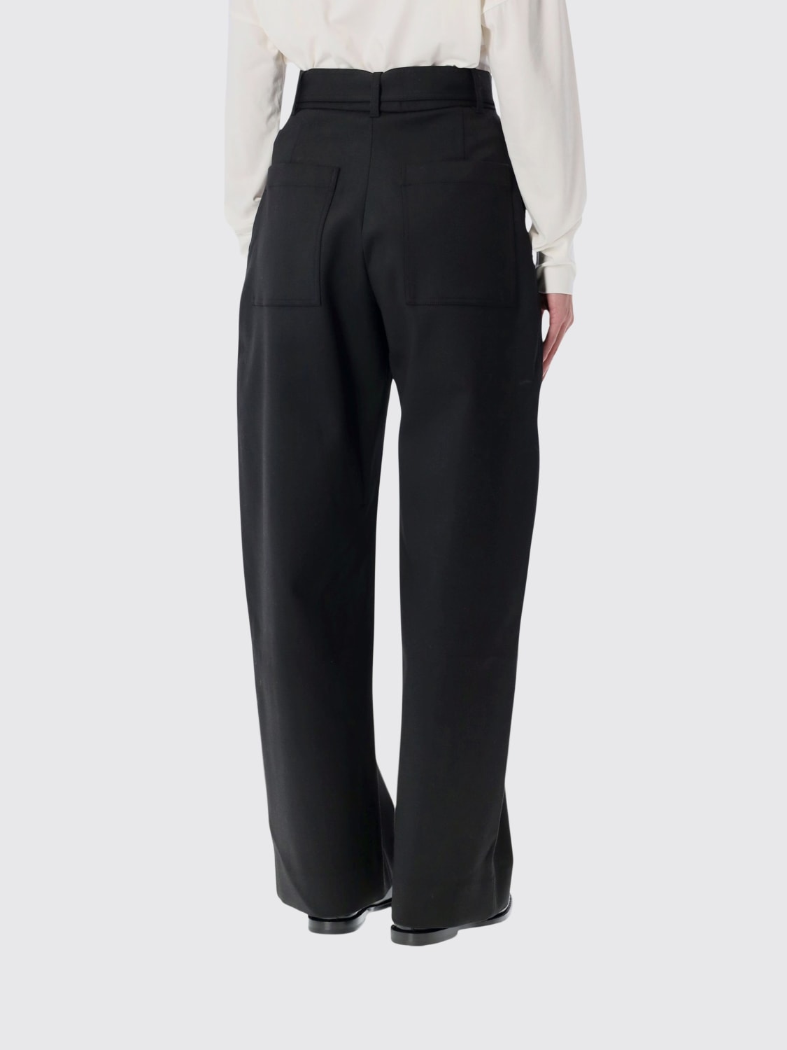 STUDIO NICHOLSON PANTALONES: Pantalones mujer Studio Nicholson, Negro - Img 2