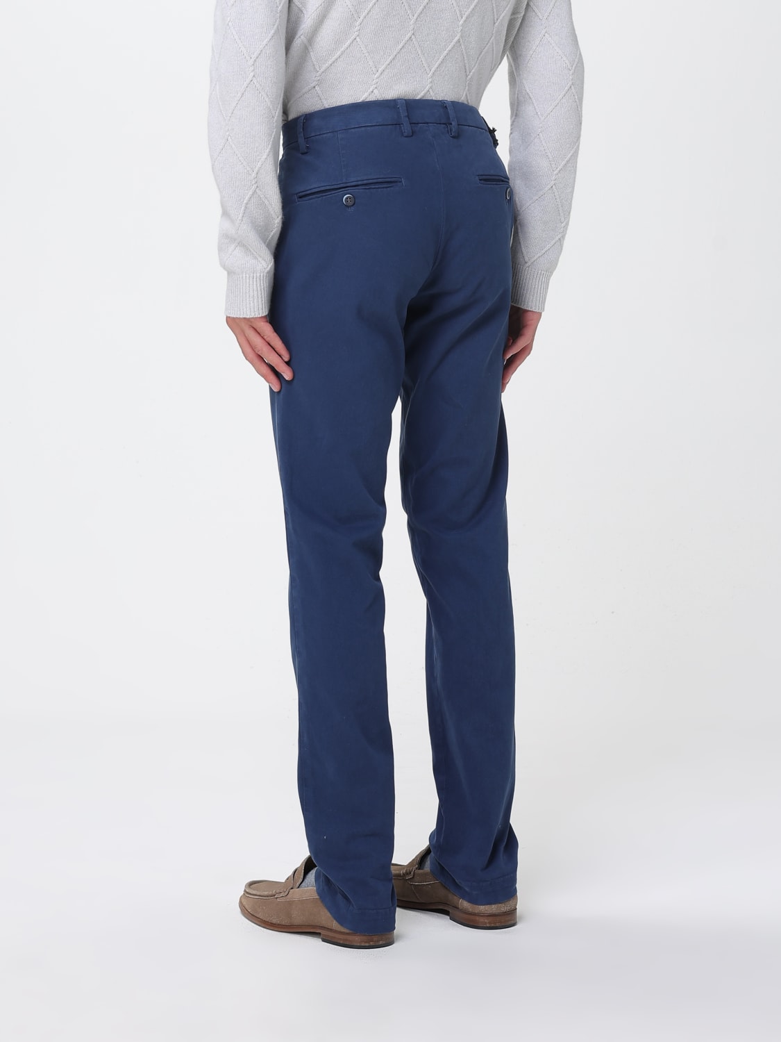 MASON'S PANTS: Pants men Mason's, Gnawed Blue - Img 2