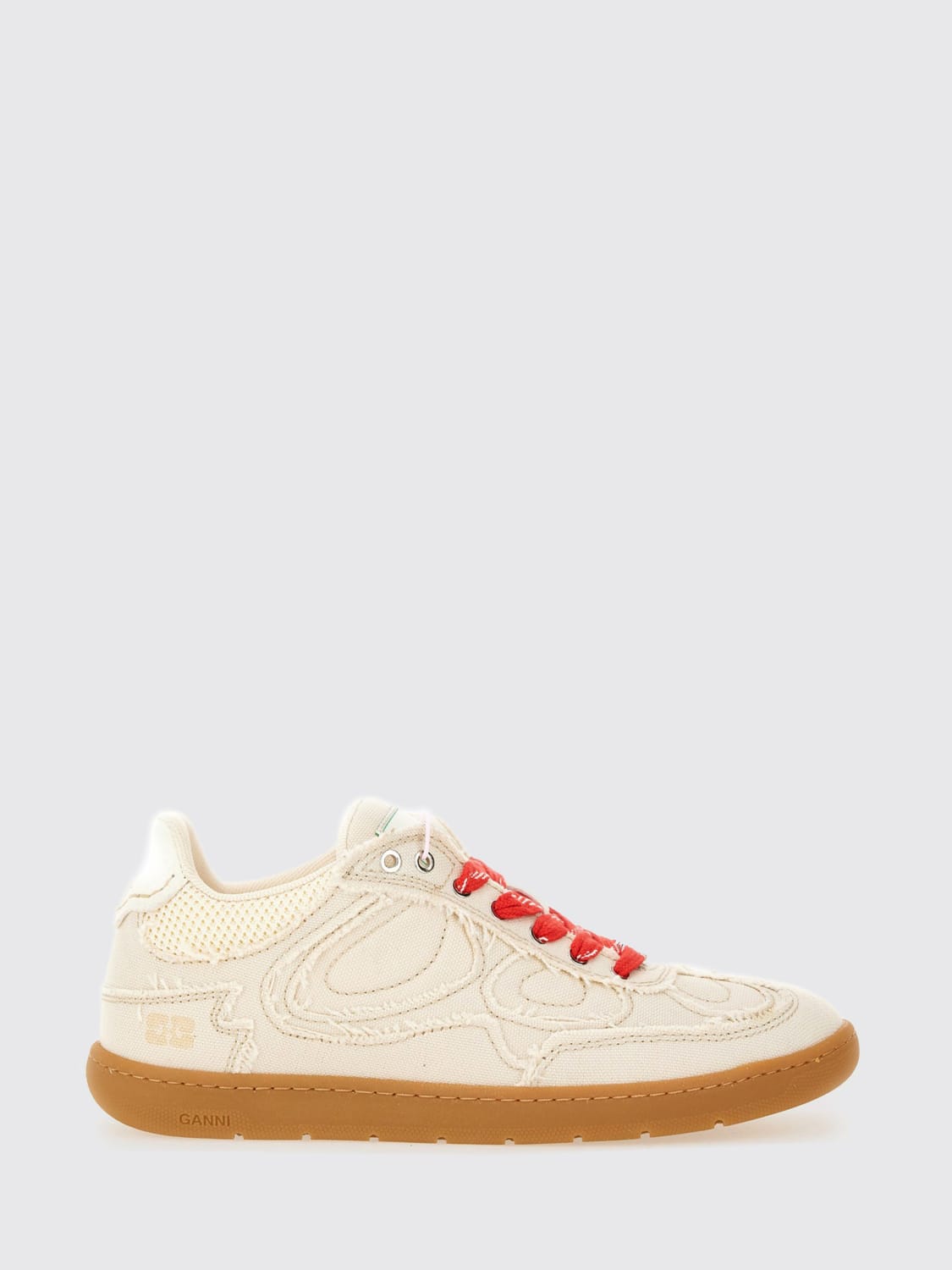 GANNI ZAPATILLAS: Zapatillas mujer Ganni, Blanco - Img 1