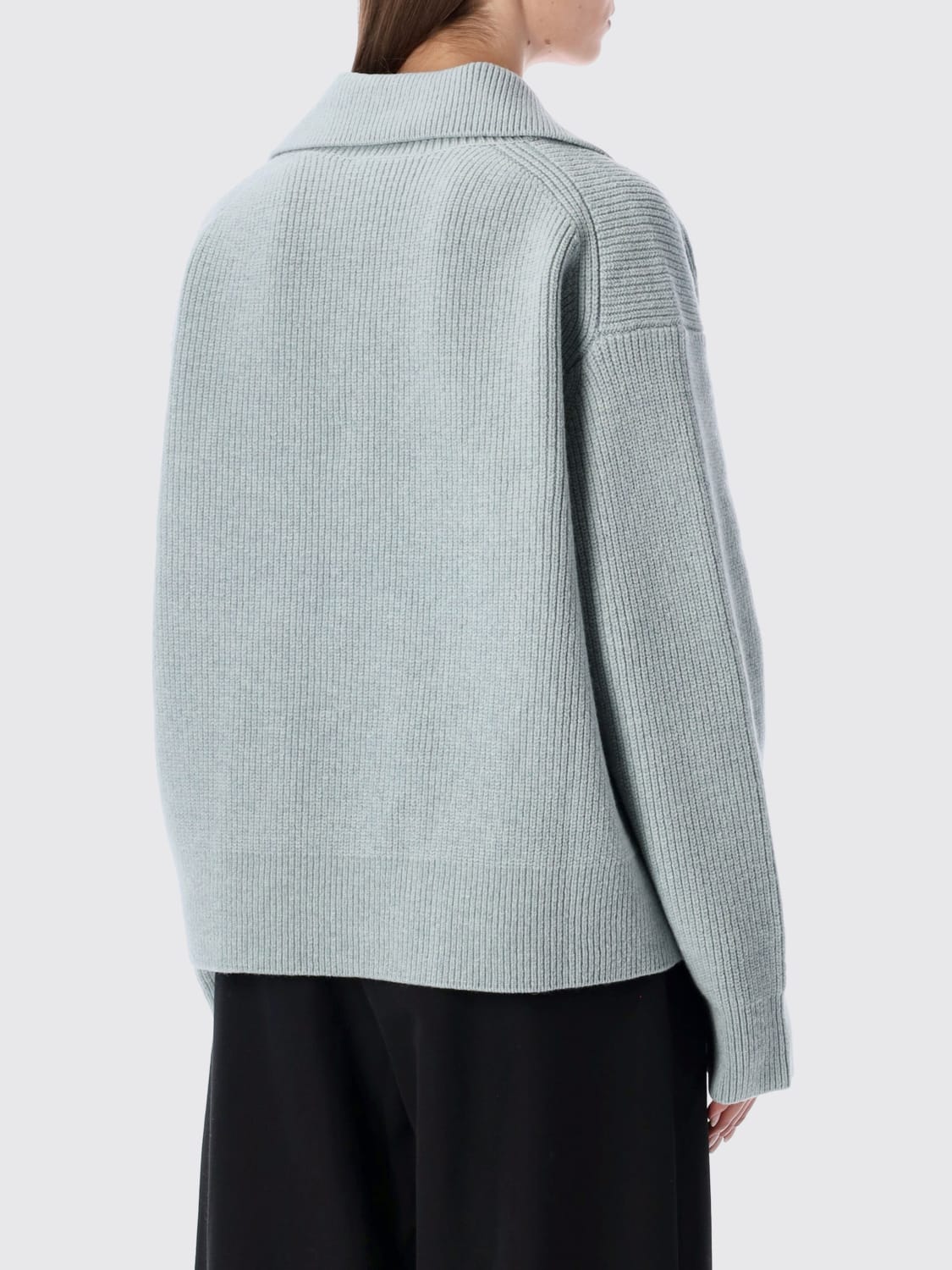 STUDIO NICHOLSON POLO: Pull femme Studio Nicholson, Bleu - Img 2