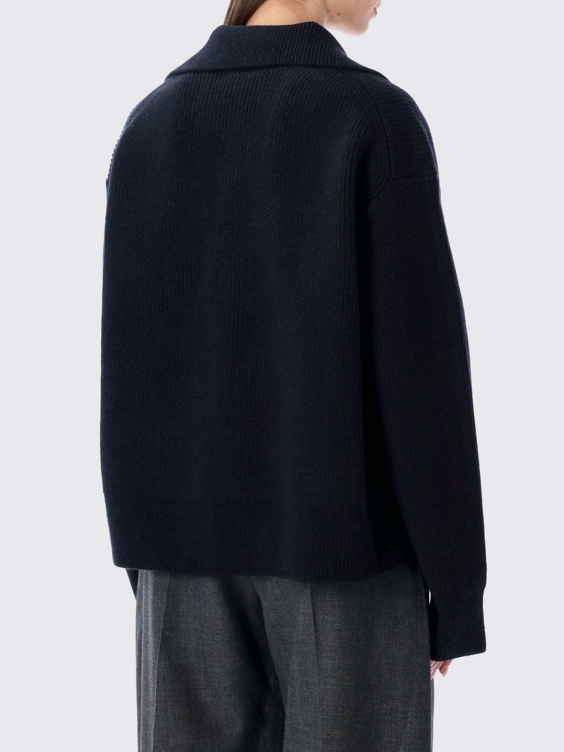 STUDIO NICHOLSON POLO: Pull femme Studio Nicholson, Bleu Marine - Img 2