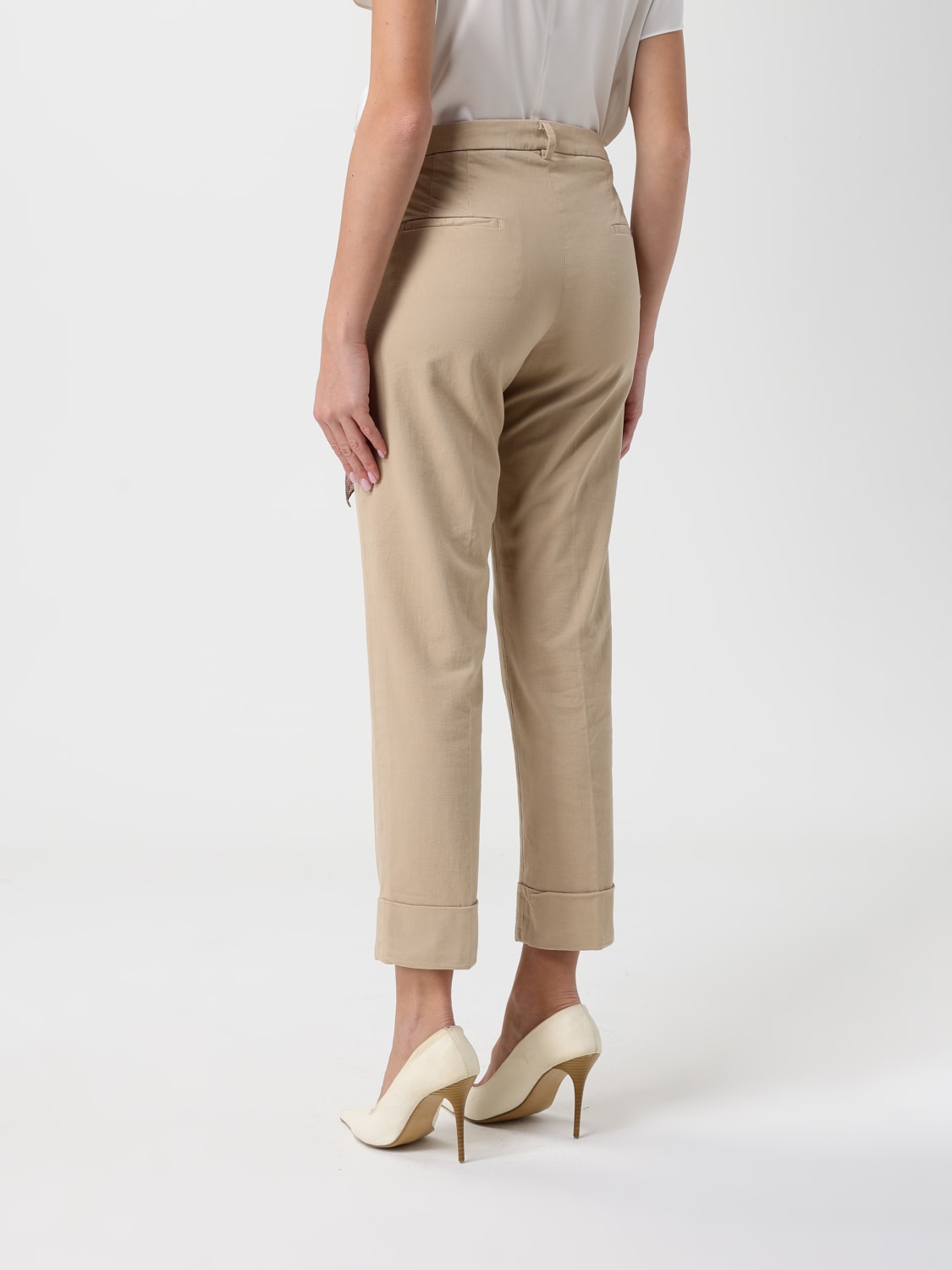 MASON'S PANTALON: Pantalon femme Mason's, Beige - Img 2