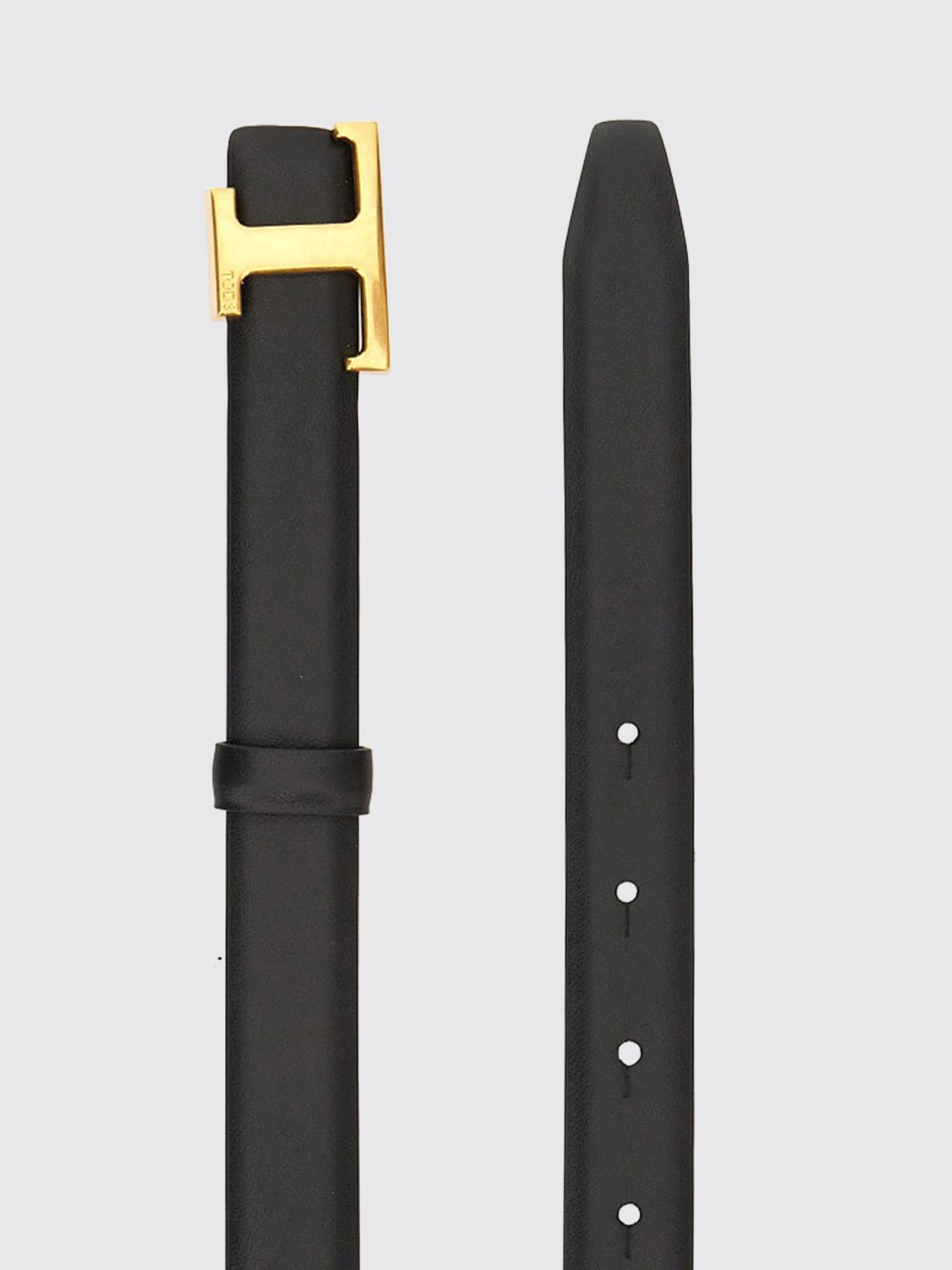 TOD'S CINTURA: Cintura Timeless Tod's reversibile in pelle , Nero - Img 3