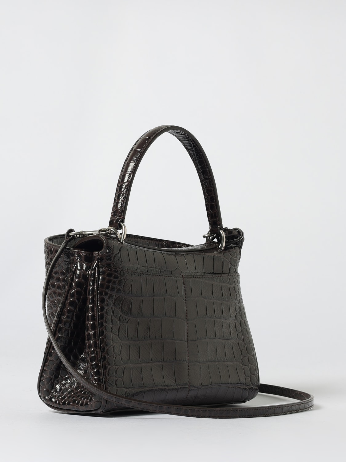 BALENCIAGA MINI BAG: Handbag woman Balenciaga, Brown - Img 3