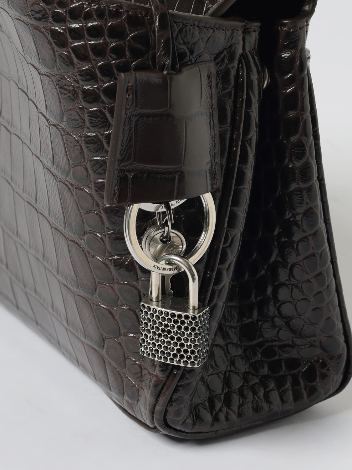 BALENCIAGA MINI BAG: Handbag woman Balenciaga, Brown - Img 4