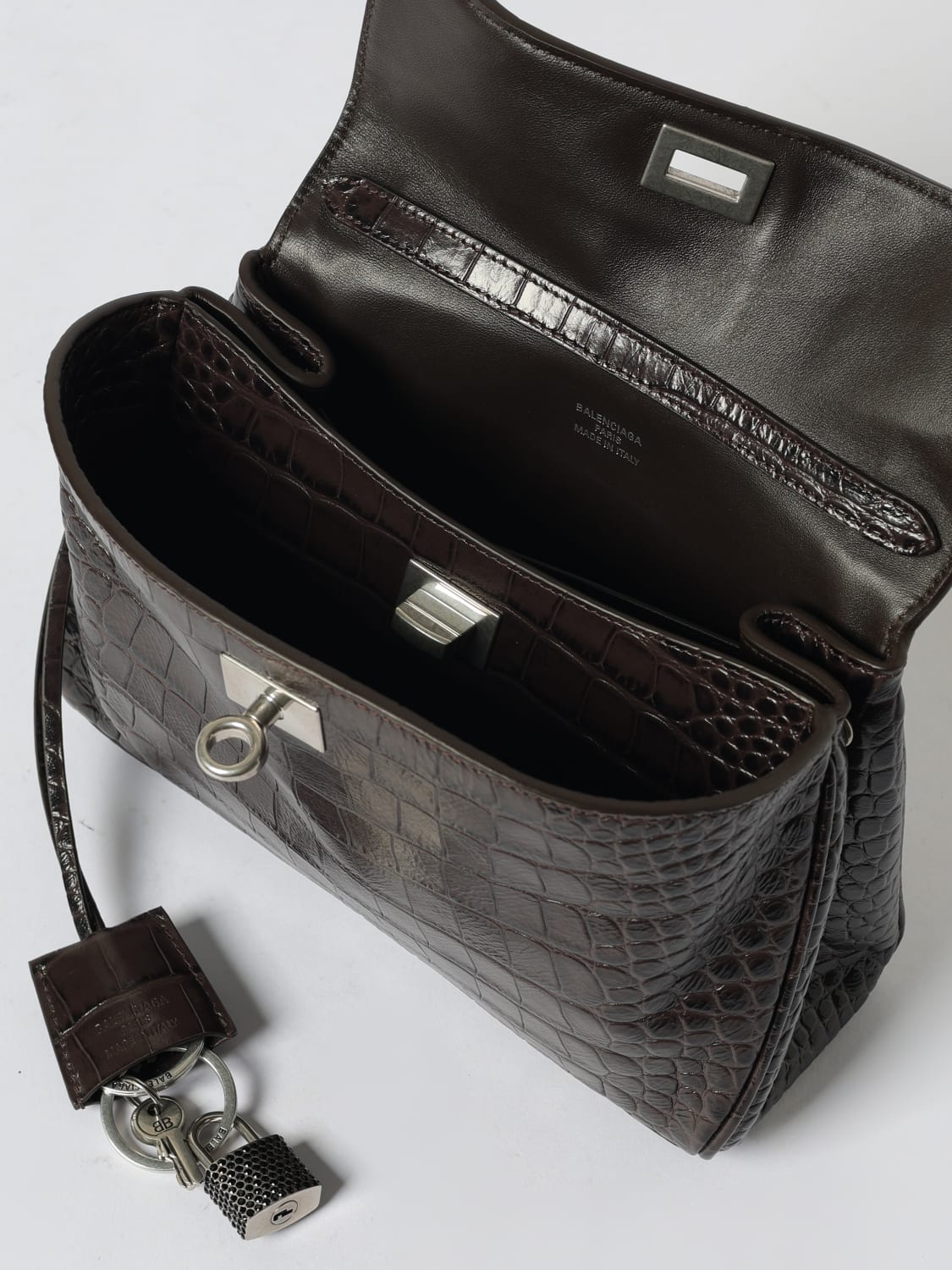 BALENCIAGA MINI BAG: Handbag woman Balenciaga, Brown - Img 5