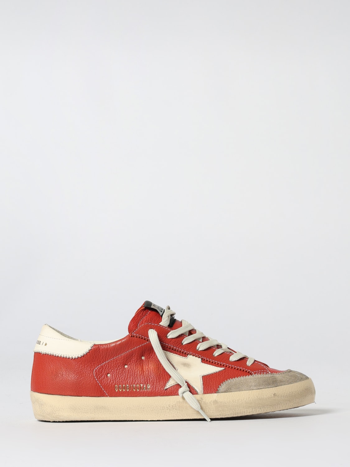 GOLDEN GOOSE SNEAKERS: Sneakers men Golden Goose, Orange - Img 1