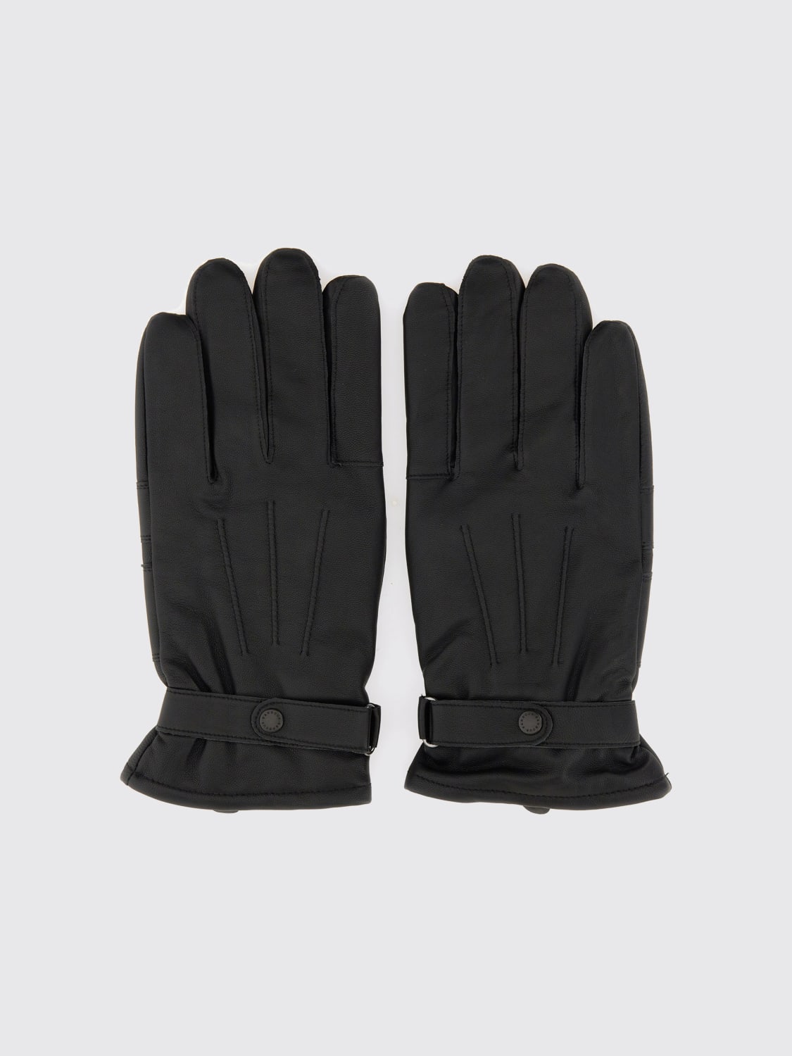 BARBOUR GLOVES: Gloves men Barbour, Black - Img 1
