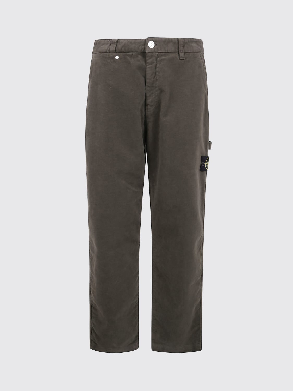 STONE ISLAND PANTS: Pants men Stone Island, Military - Img 1