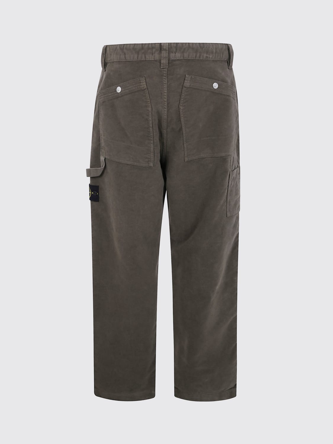 STONE ISLAND PANTS: Pants men Stone Island, Military - Img 2