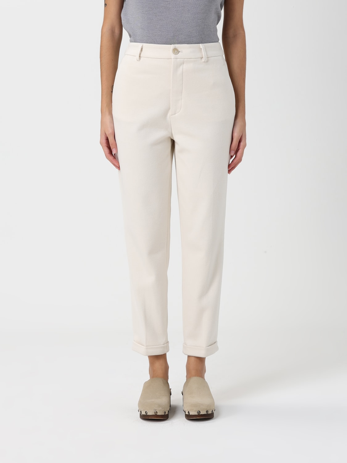 MASON'S PANTALONES: Pantalones mujer Mason's, Blanco - Img 1