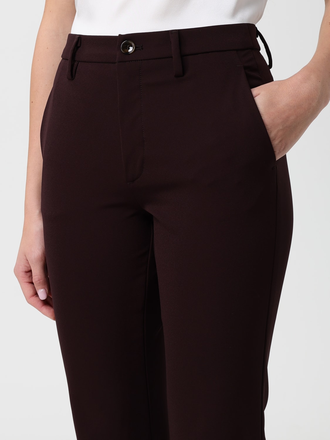 MASON'S PANTS: Pants woman Mason's, Brown - Img 3