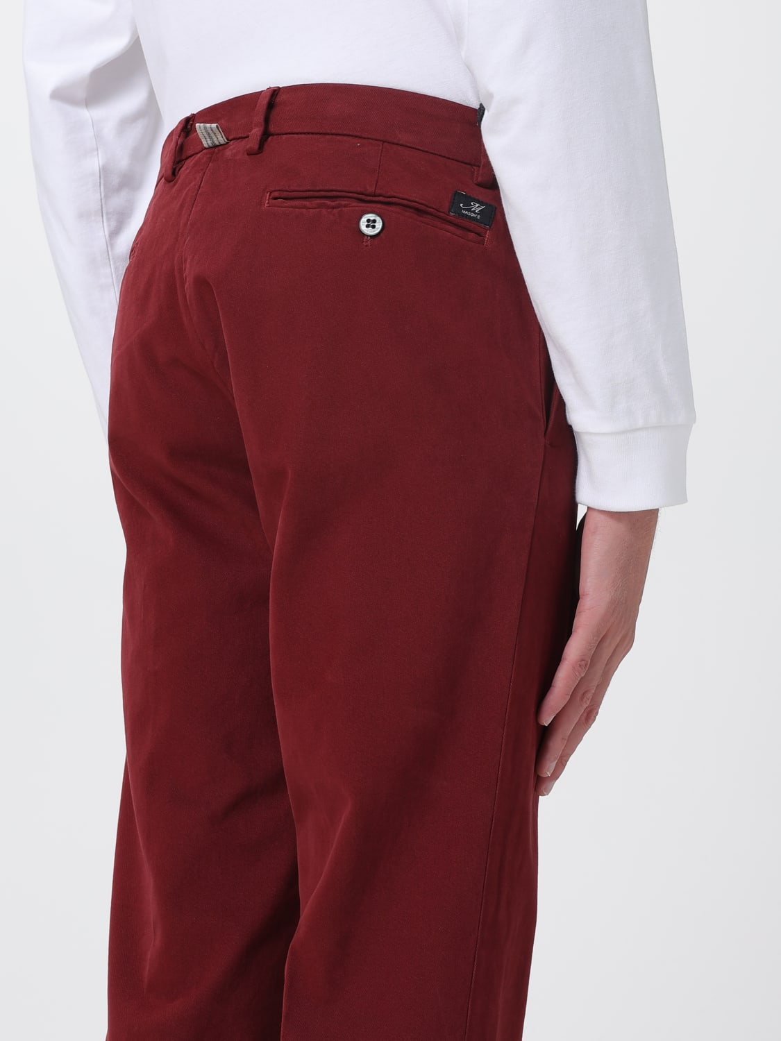 MASON'S HOSE: Hose herren Mason's, Rostbraun - Img 3