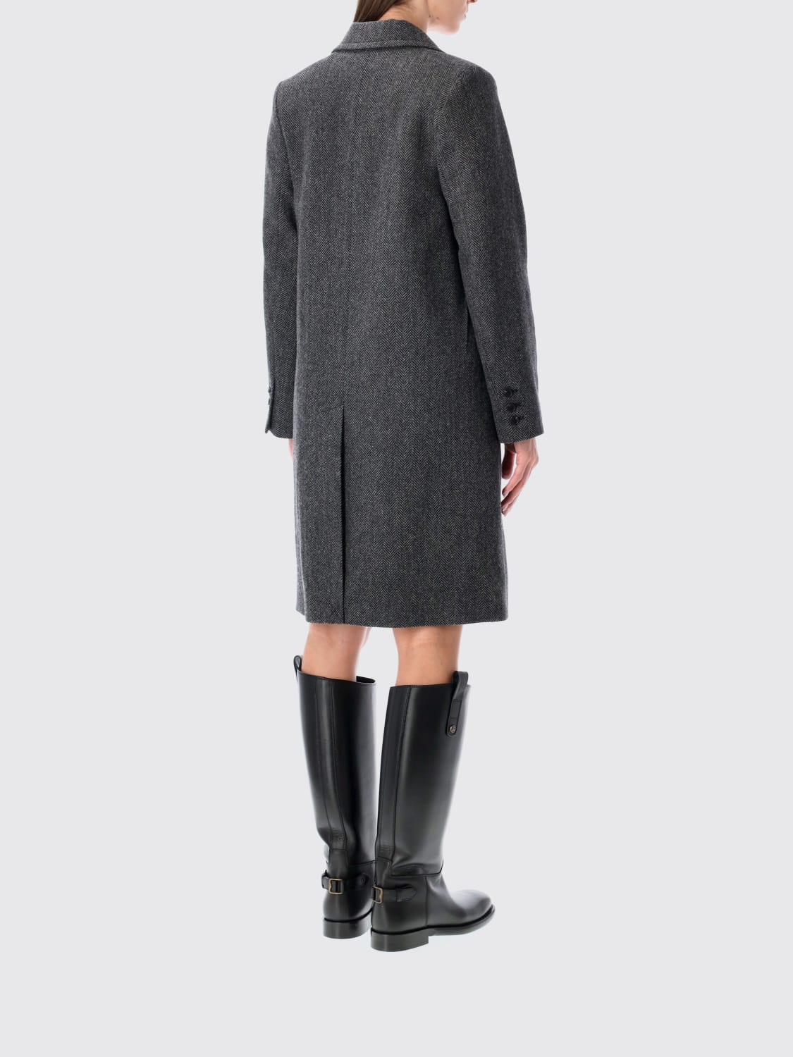 A.P.C. MANTEL: Mantel damen A.P.C., Charcoal - Img 2