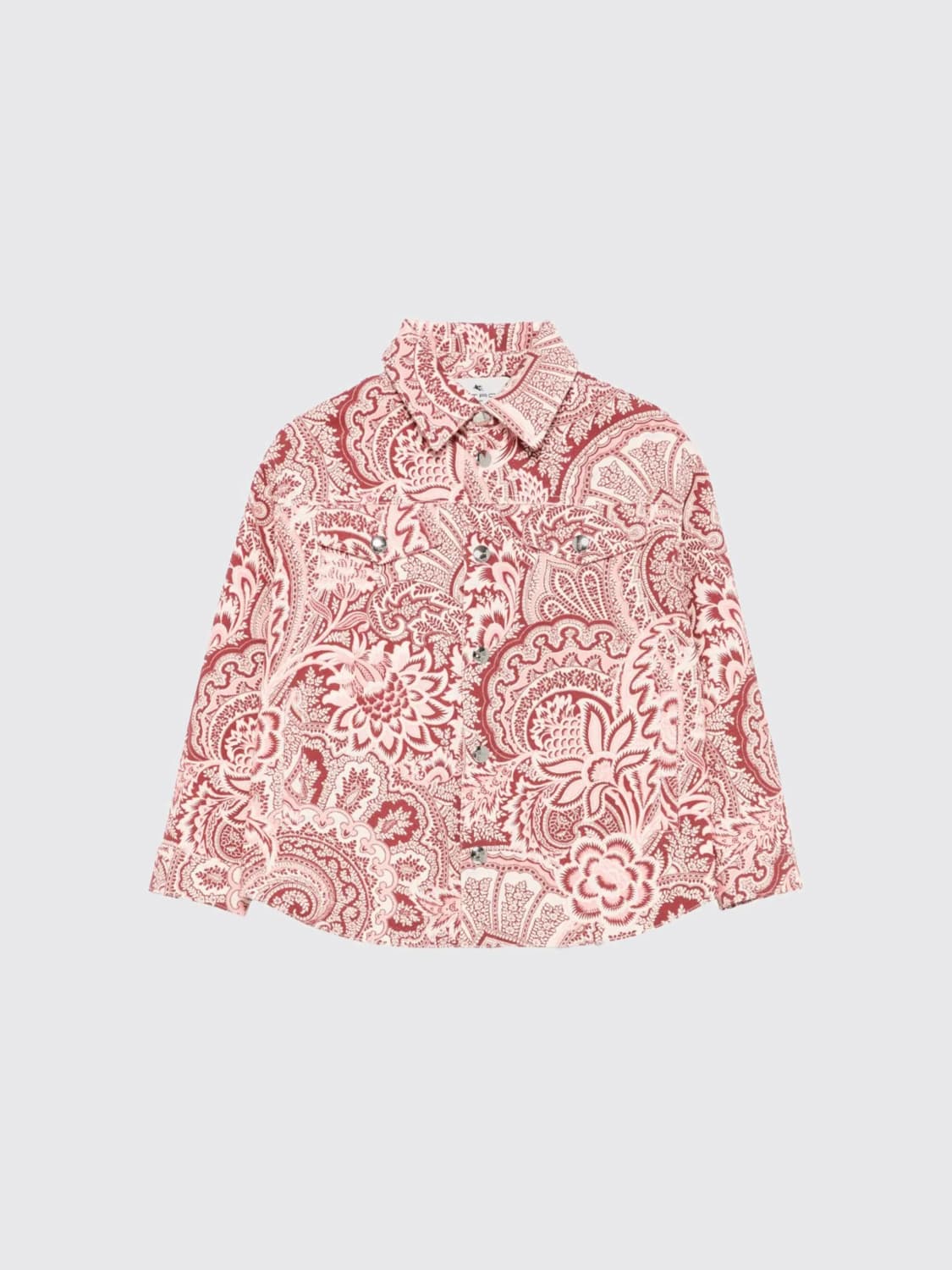 ETRO JACKET: Coat kids Etro, Pink - Img 1