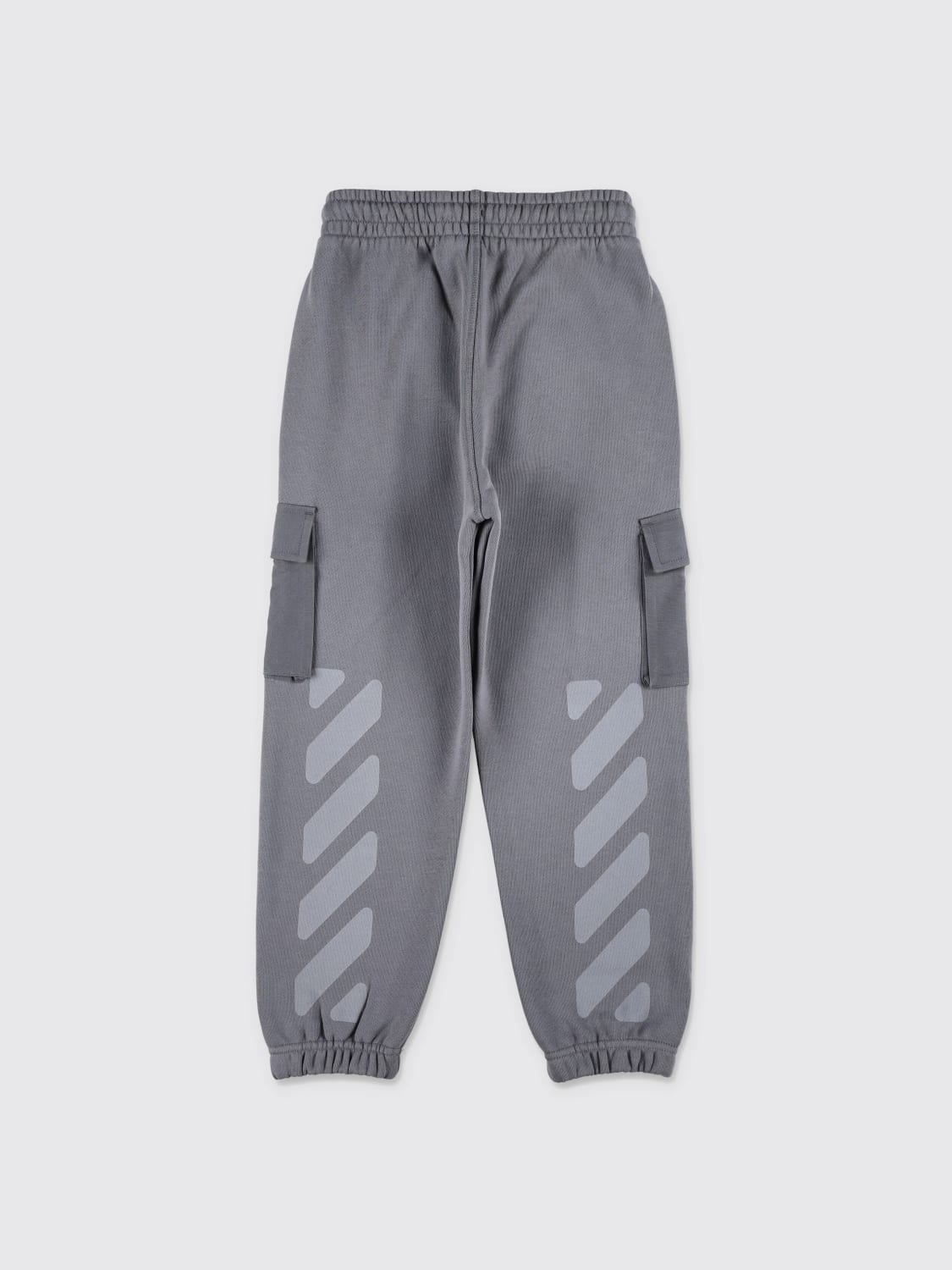 OFF-WHITE KIDS PANTS: Pants kids Off-white Kids, Grey - Img 2