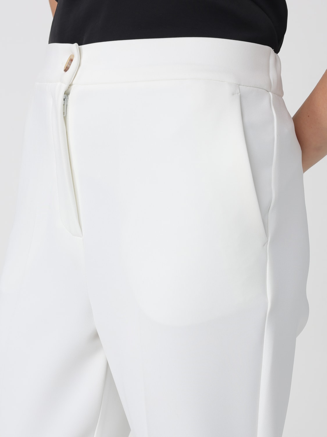 MM MAX MARA HOSE: Hose damen Mm Max Mara, Weiß - Img 4