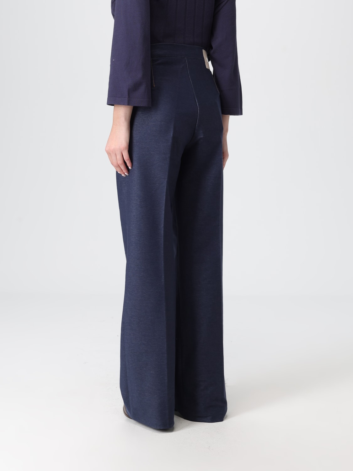 MM MAX MARA PANTALONES: Vaqueros mujer Mm Max Mara, Azul Marino - Img 3