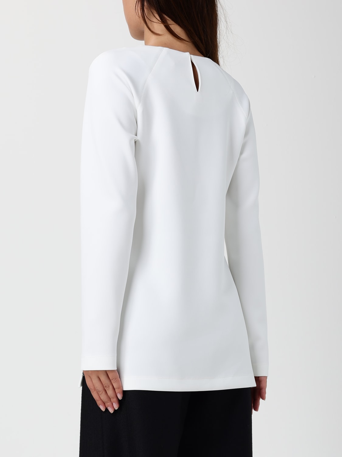 MM MAX MARA TOP: Bodysuit woman Mm Max Mara, White - Img 3