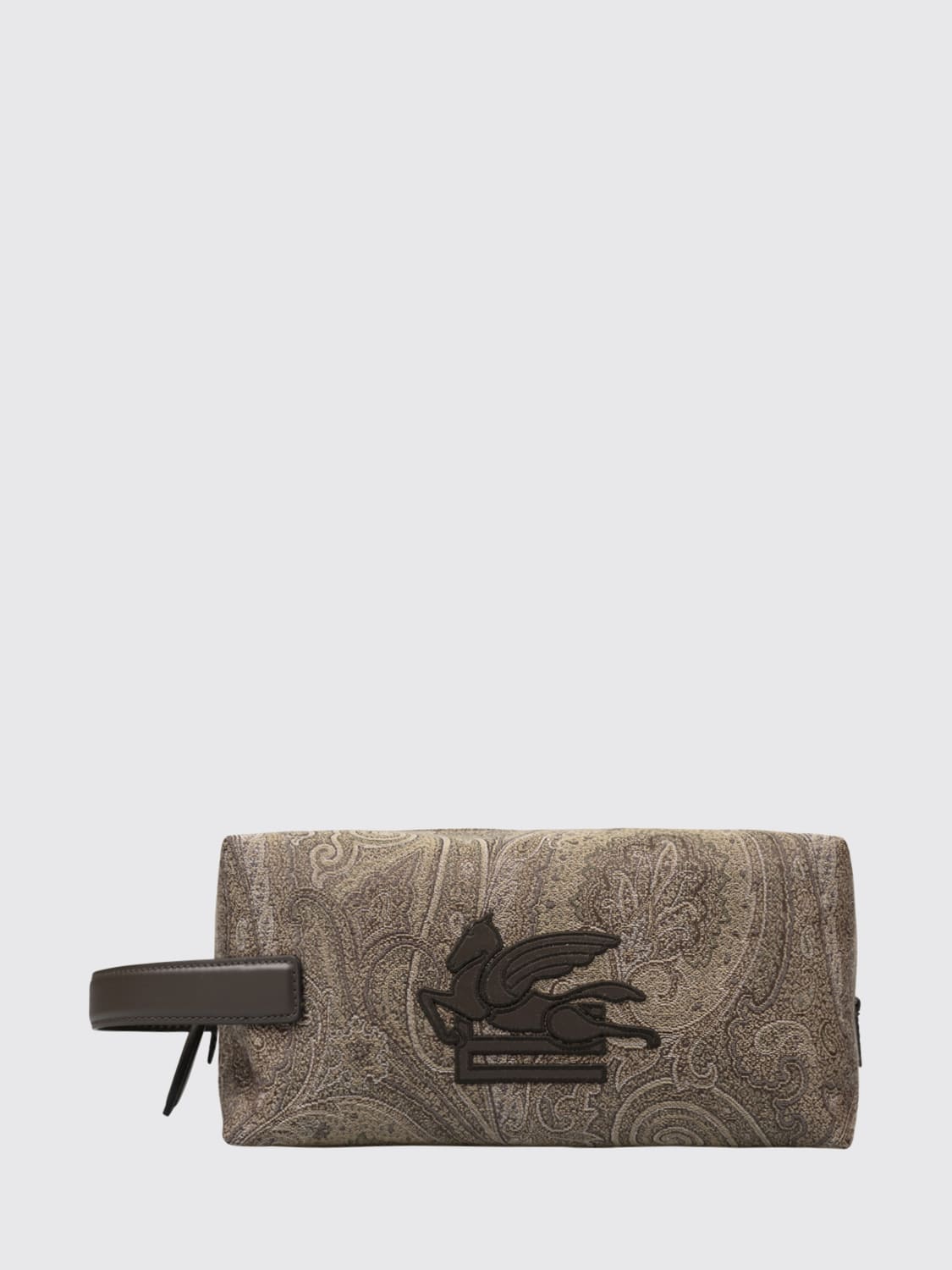 ETRO BEAUTY ACCESSORIES: Bag men Etro, Brown - Img 1