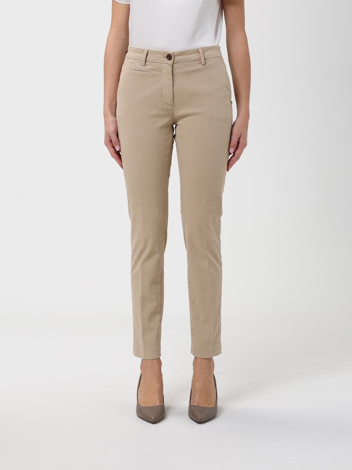 MASON'S PANTALON: Pantalon femme Mason's, Jaune Crème - Img 1