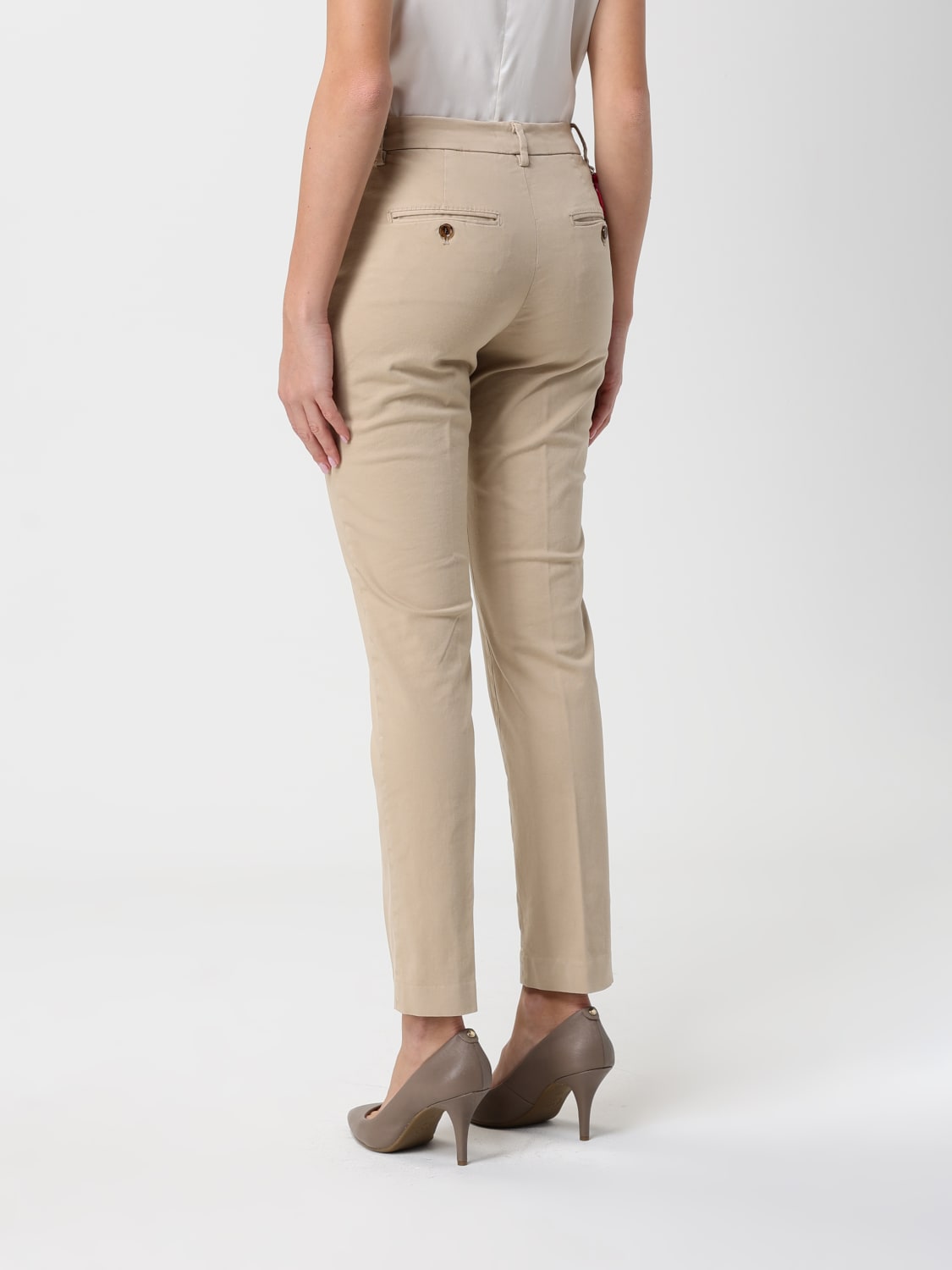 MASON'S PANTALON: Pantalon femme Mason's, Jaune Crème - Img 2