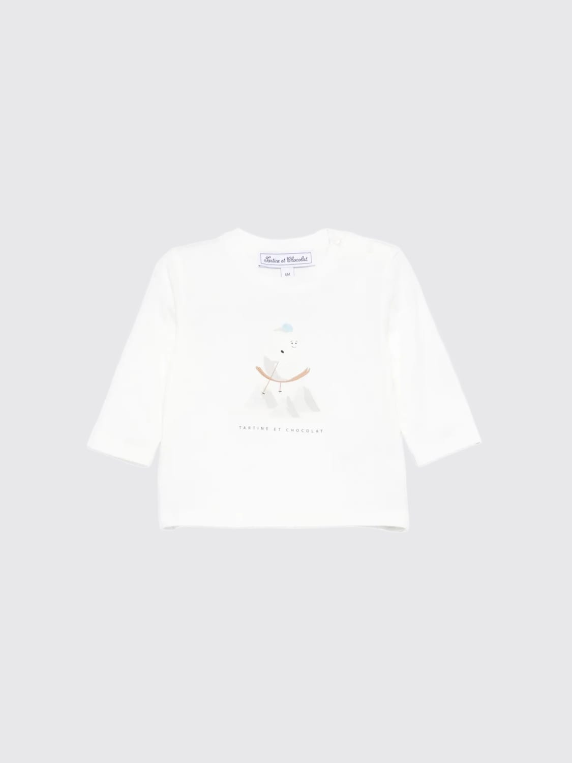 TARTINE ET CHOCOLAT T-SHIRT: T-shirt kinder Tartine Et Chocolat, Weiß - Img 1