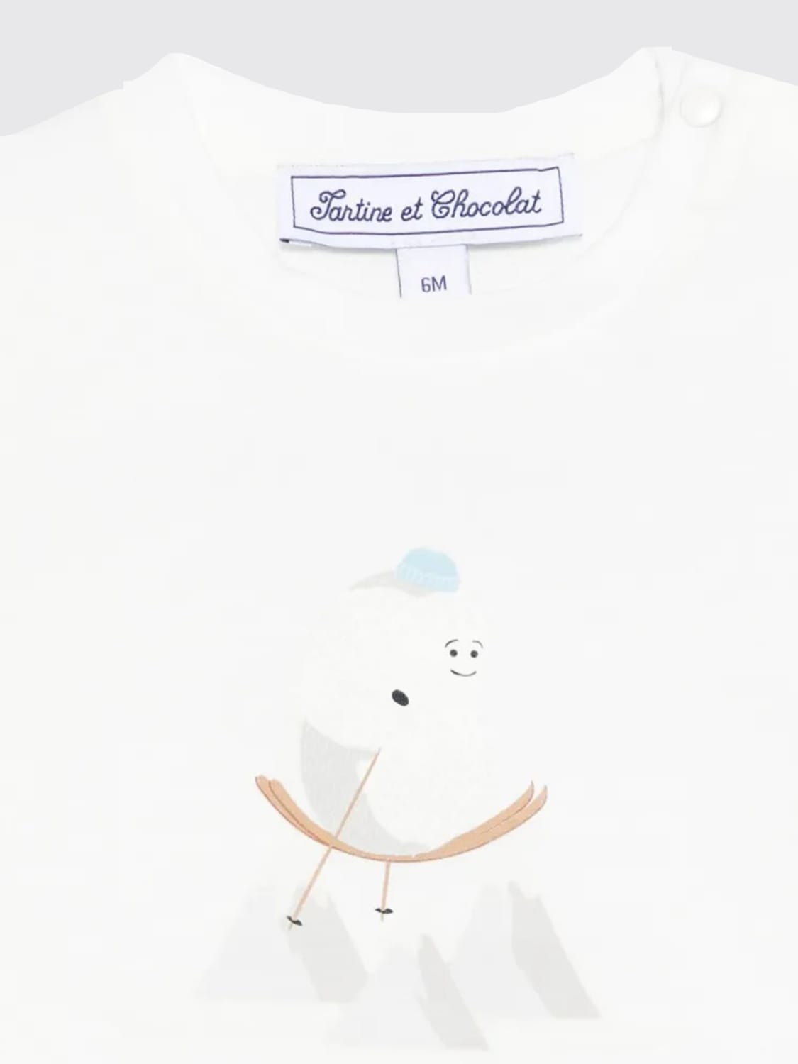 TARTINE ET CHOCOLAT T-SHIRT: T-shirt kinder Tartine Et Chocolat, Weiß - Img 3