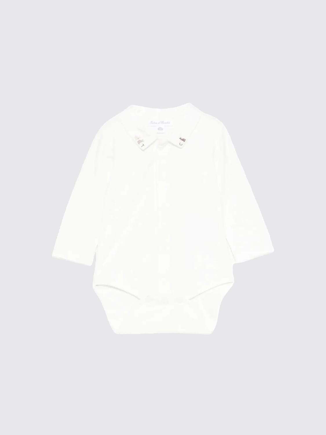 TARTINE ET CHOCOLAT BODYSUIT: Underwear kids Tartine Et Chocolat, White - Img 1