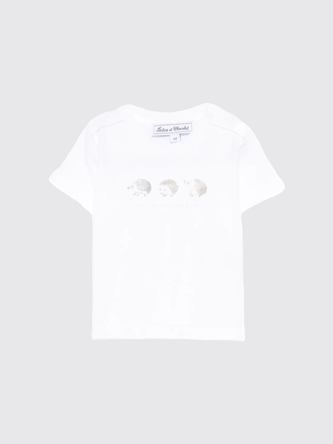 TARTINE ET CHOCOLAT T-SHIRT: T-shirt kids Tartine Et Chocolat, White - Img 1