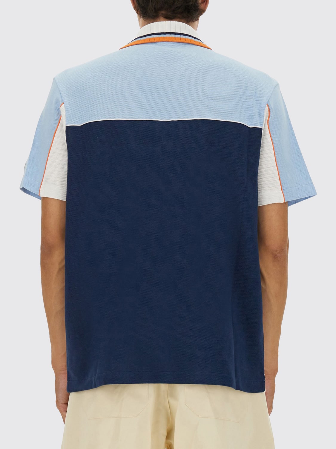 CASABLANCA POLO SHIRT: Polo shirt men Casablanca, Blue - Img 3