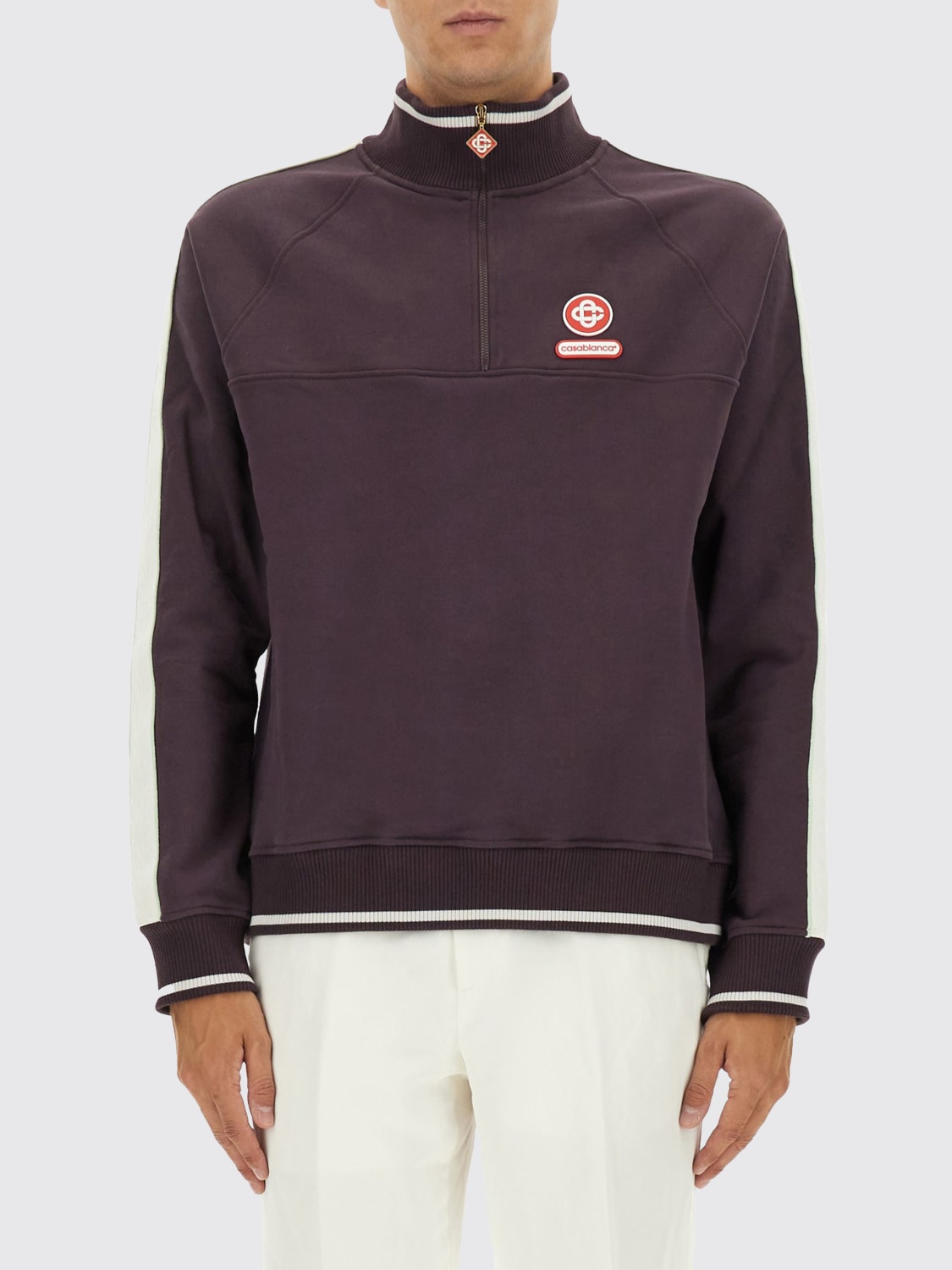 CASABLANCA 卫衣: 卫衣 男士 Casablanca, 紫色 - Img 1