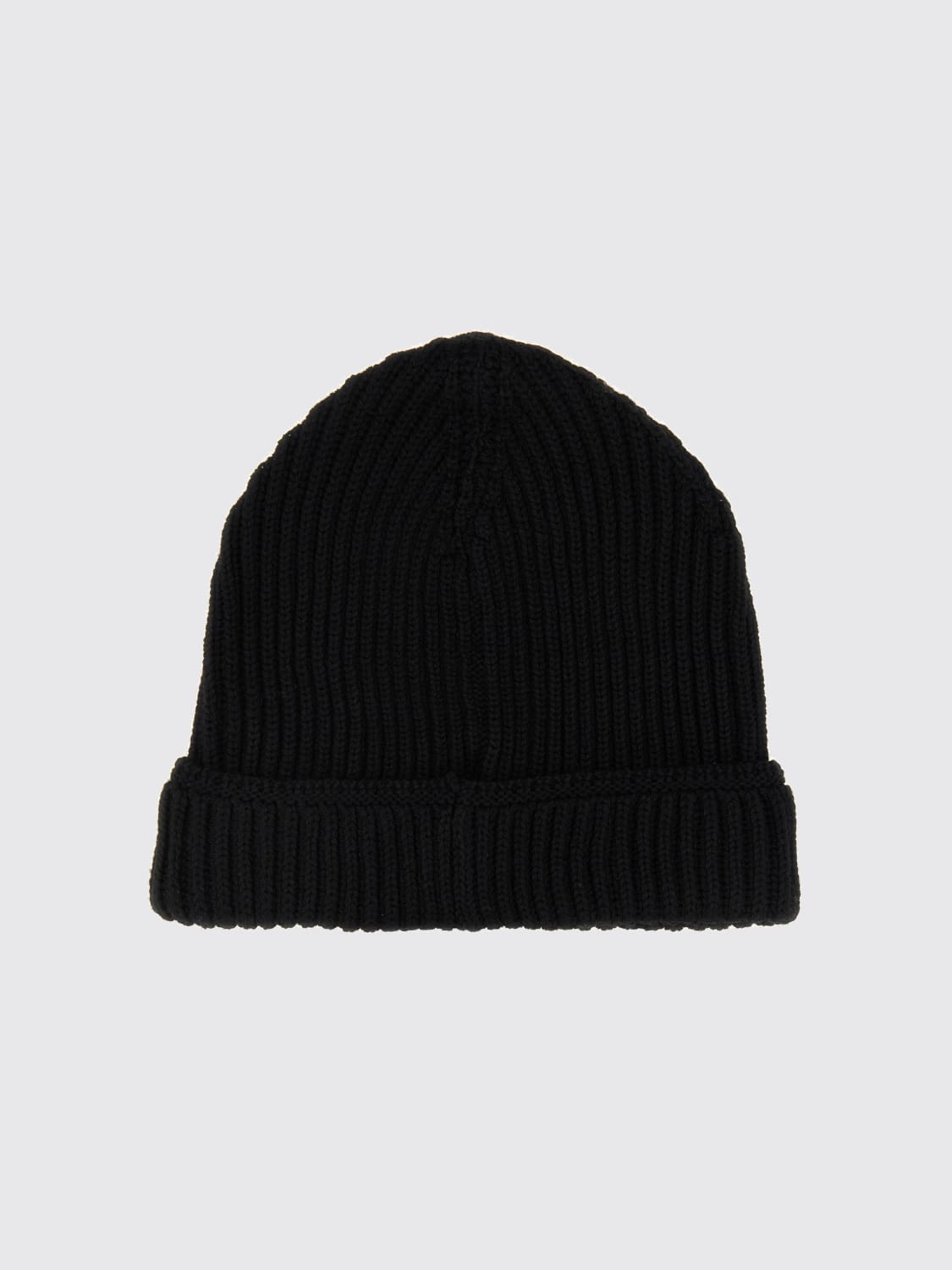 PREMIATA CAPPELLO: Cappello Premiata in lana merino a coste , Nero - Img 2