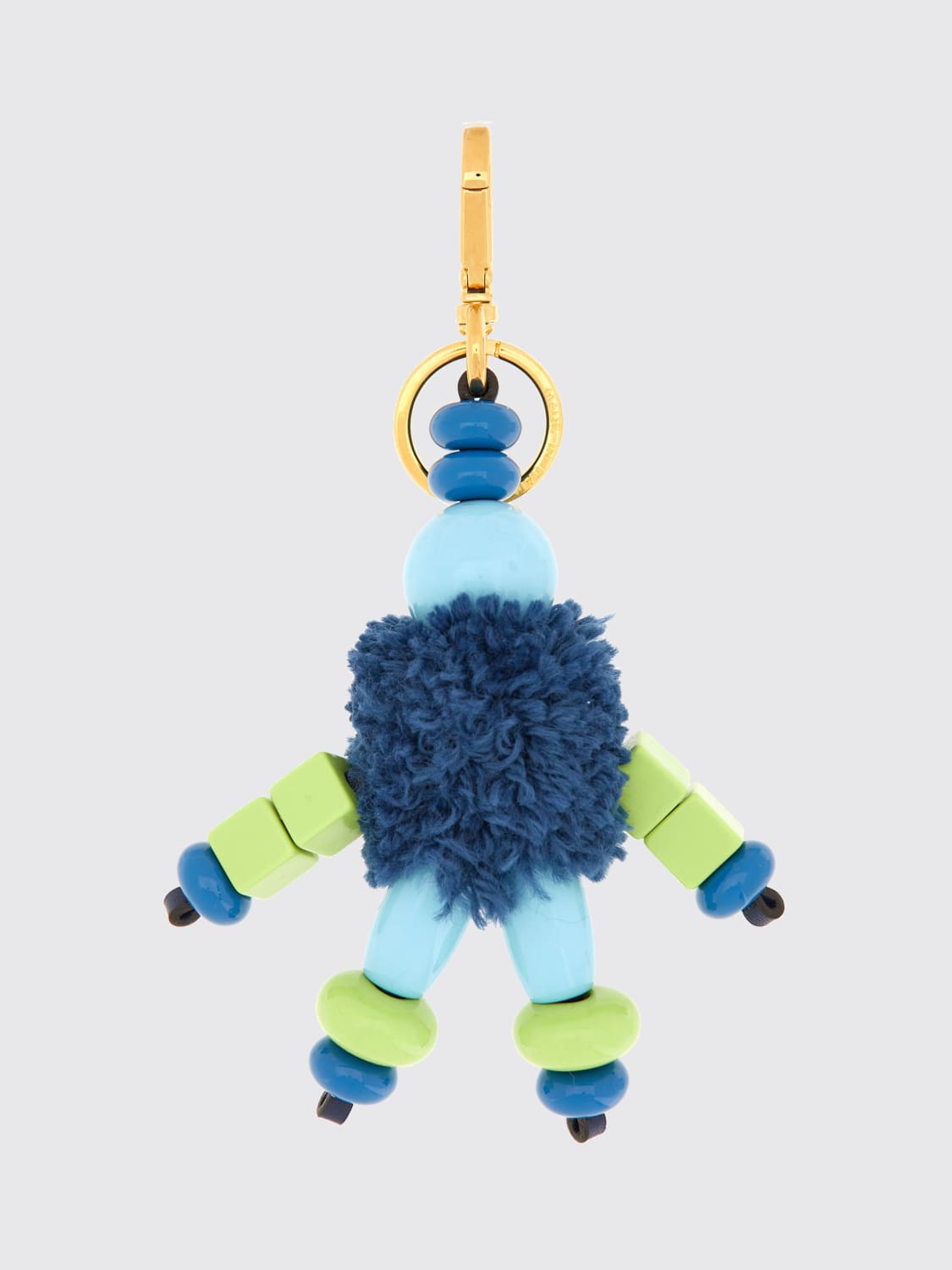 ETRO PORTACHIAVI: Portachiavi in lana Etro, Blue - Img 2