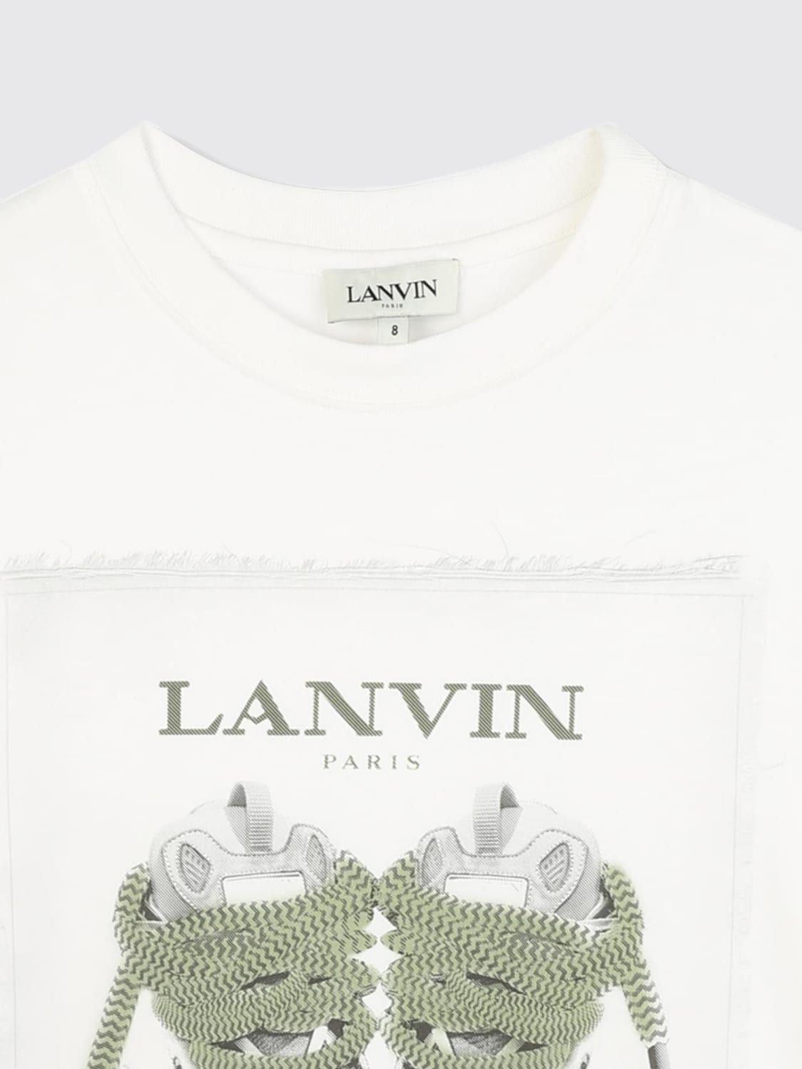 LANVIN CAMISETA: Camiseta niños Lanvin, Blanco - Img 3
