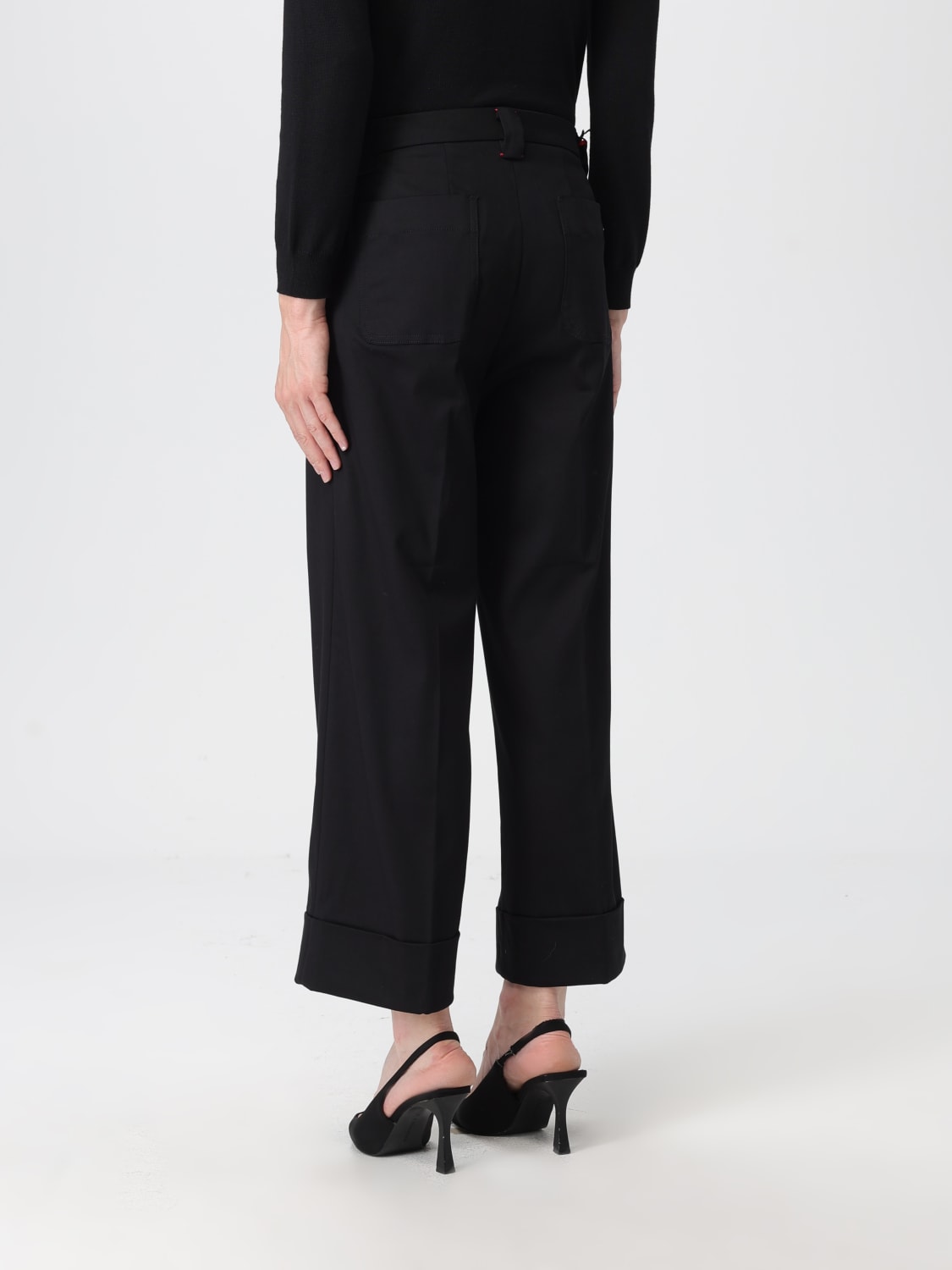 MASON'S PANTALON: Pantalon femme Mason's, Noir - Img 2