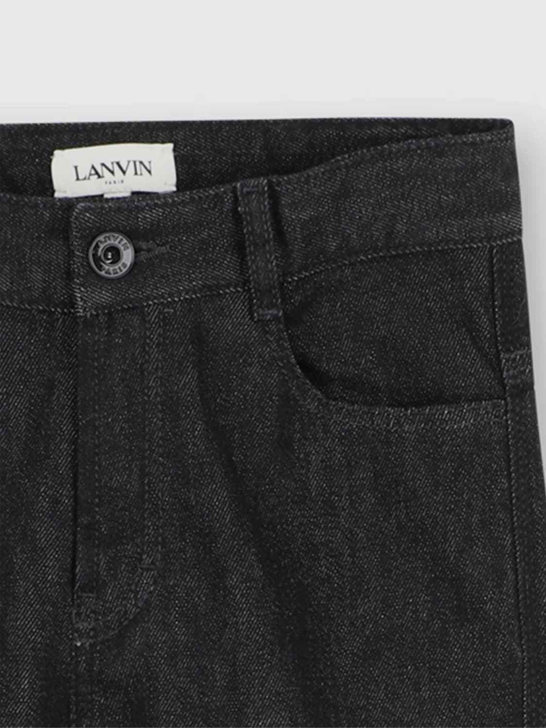 LANVIN PANTS: Pants kids Lanvin, Black - Img 3