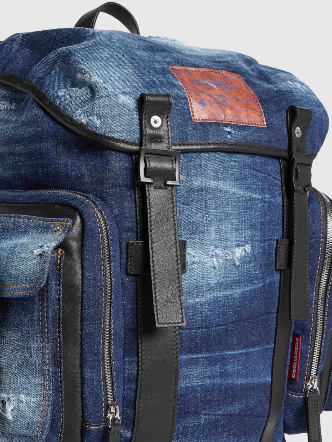 DSQUARED2 BACKPACK: Backpack men Dsquared2, Blue - Img 3