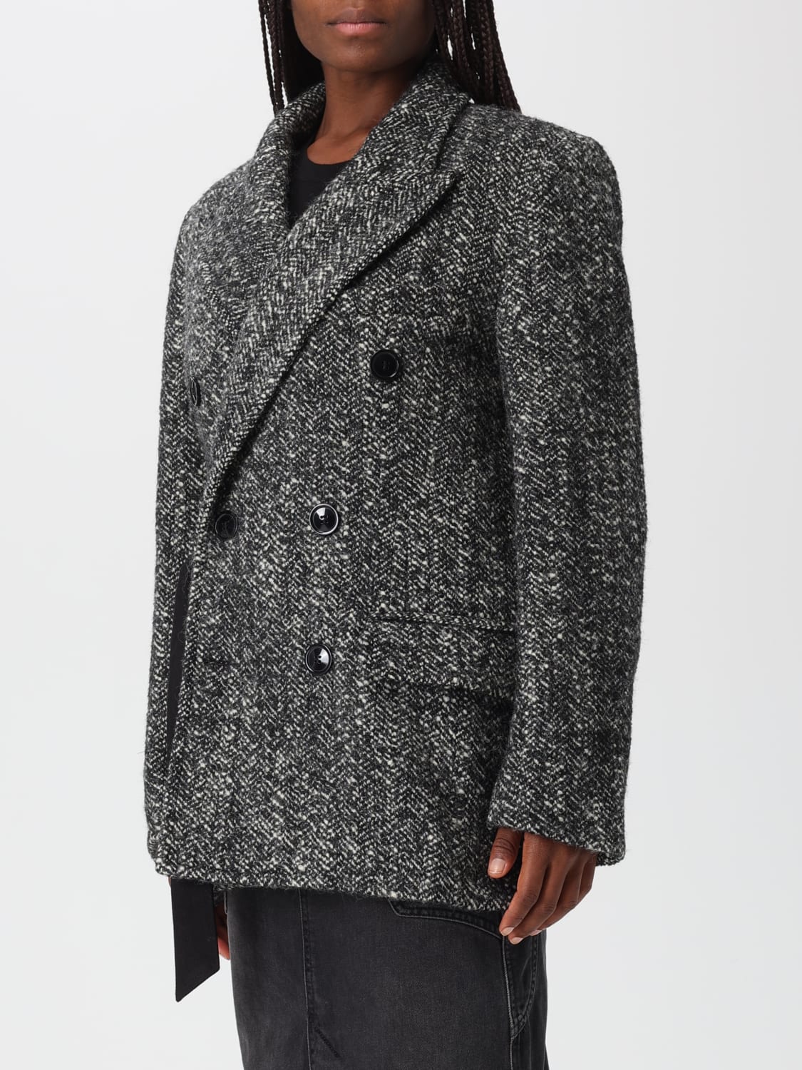 ISABEL MARANT CHAQUETA: Americana mujer Isabel Marant, Negro - Img 4