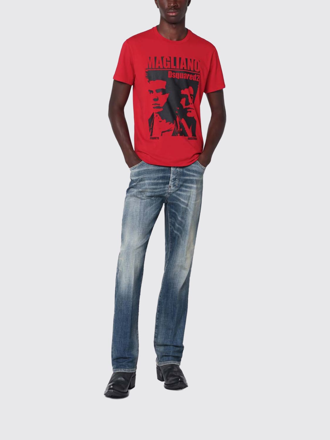 MAGLIANO X DSQUARED2 T-SHIRT: T-shirt men Dsquared2, Red - Img 2