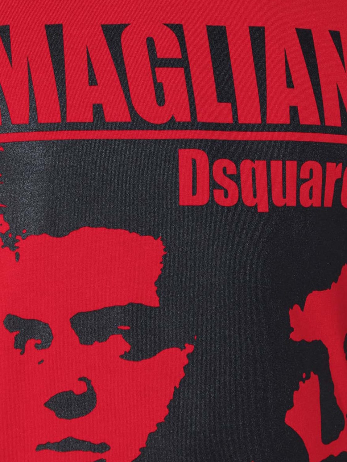 MAGLIANO X DSQUARED2 T-SHIRT: T-shirt men Dsquared2, Red - Img 4