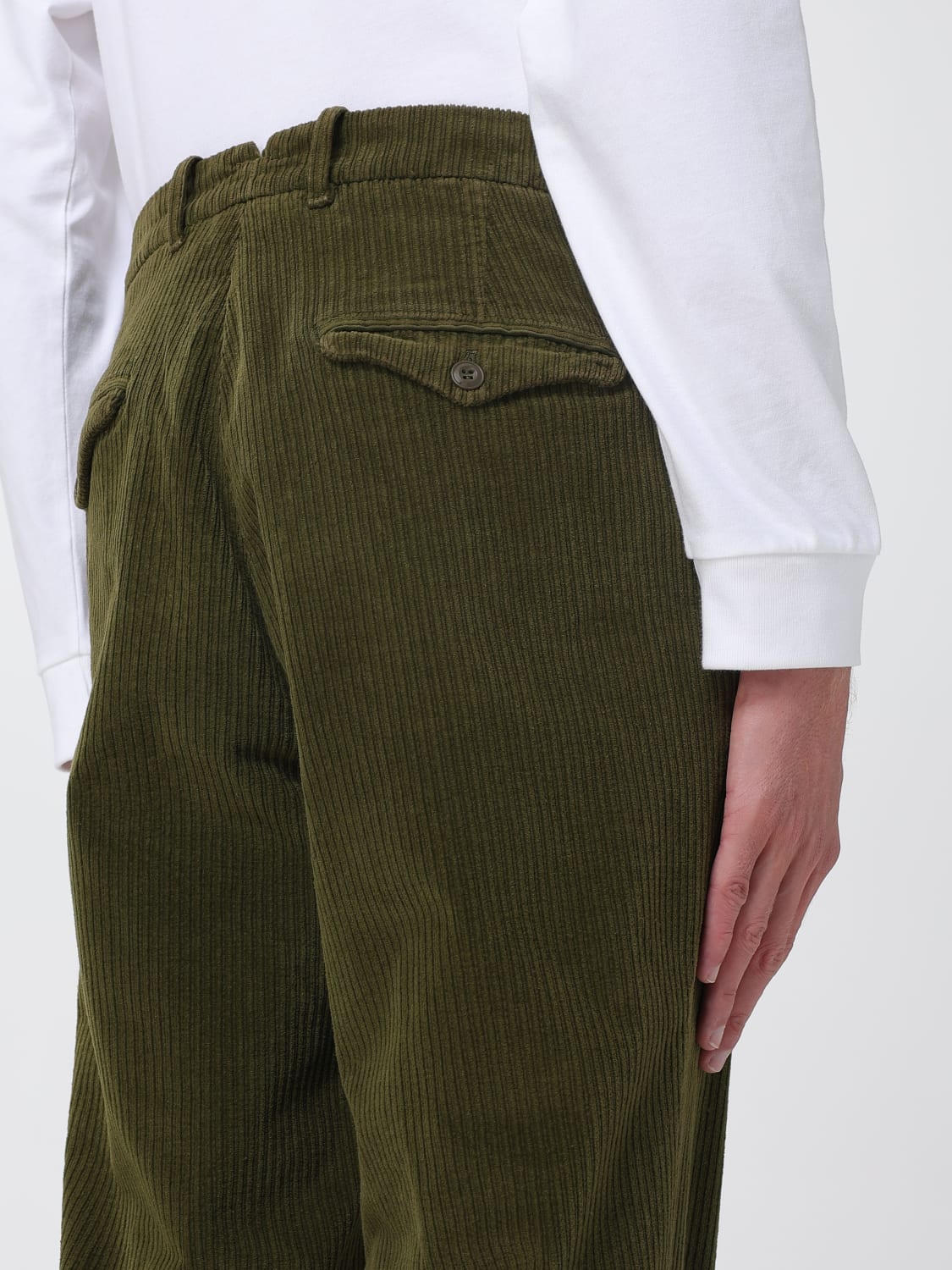 MASON'S PANTS: Pants men Mason's, Green - Img 3