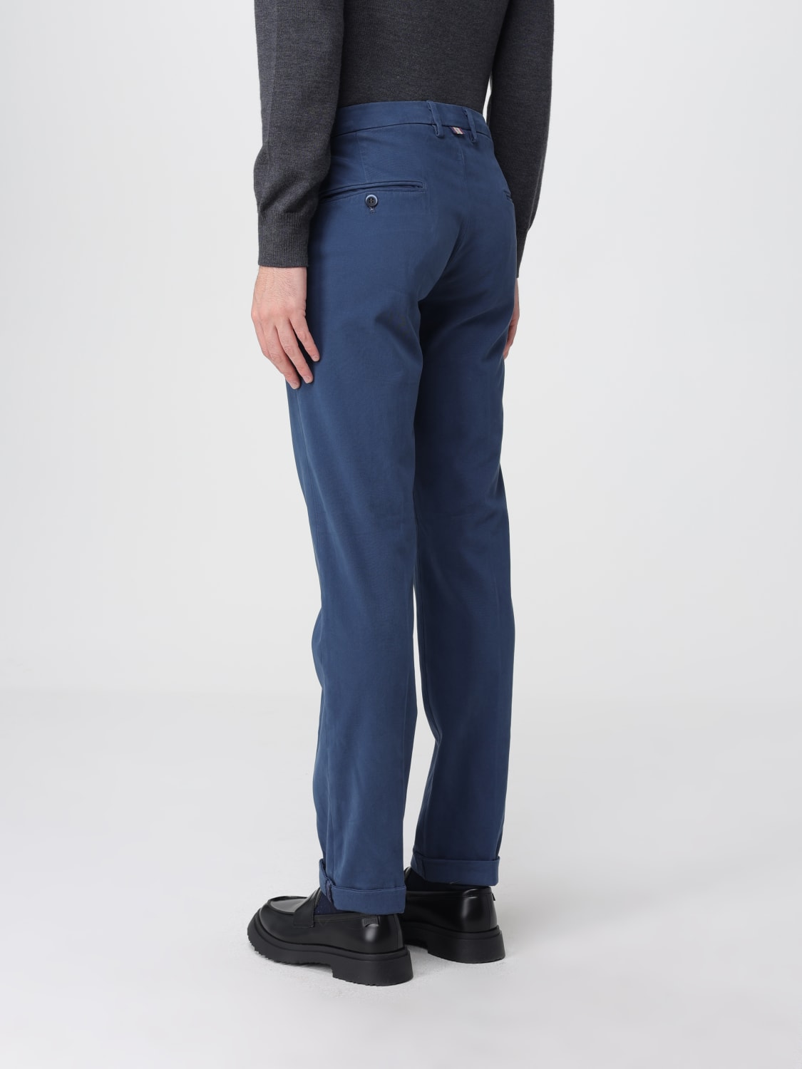 MASON'S PANTS: Pants men Mason's, Gnawed Blue - Img 2