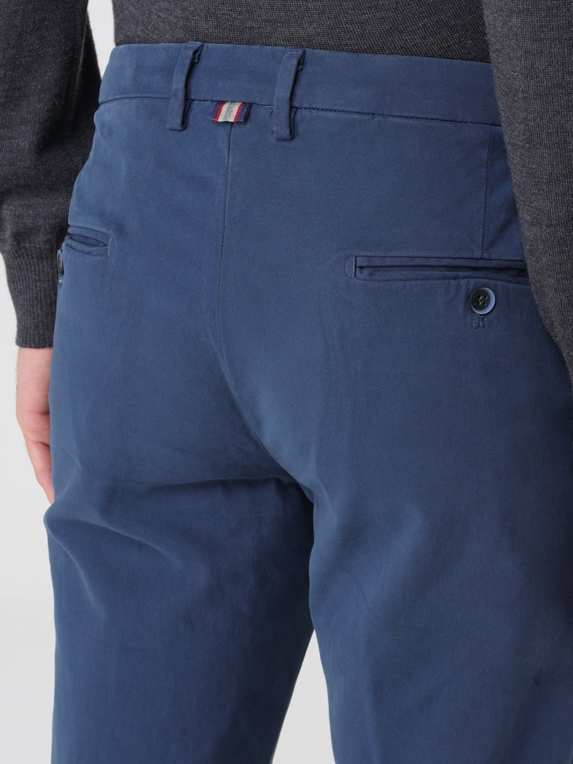 MASON'S PANTS: Pants men Mason's, Gnawed Blue - Img 3