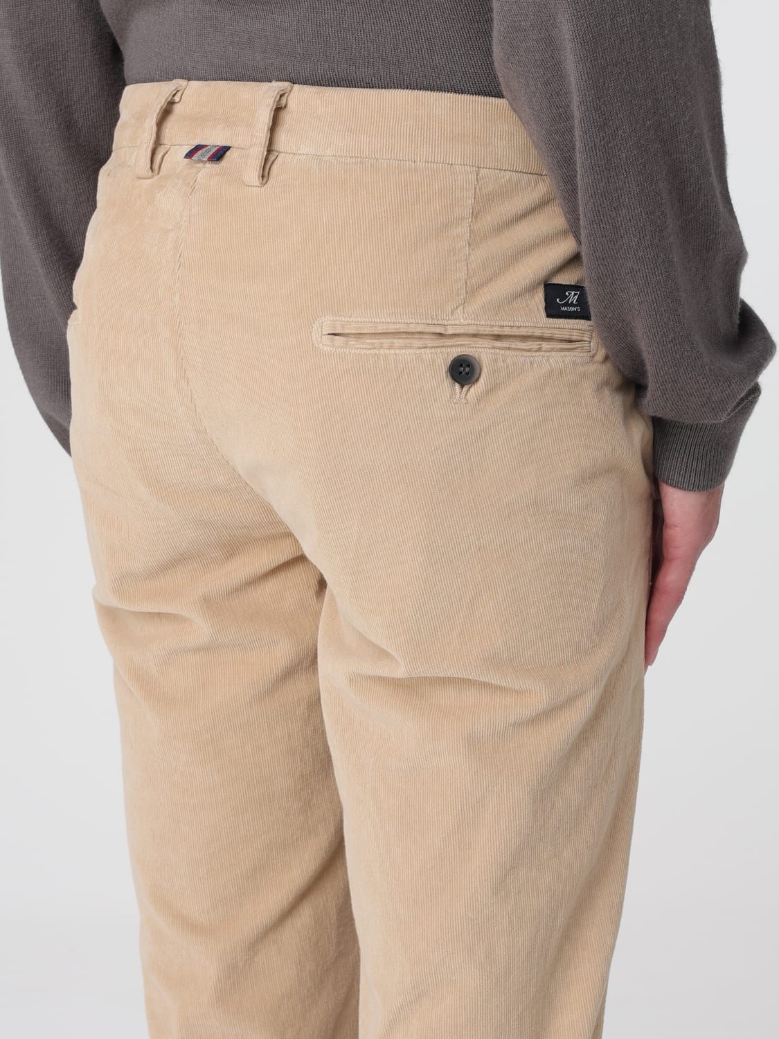 MASON'S PANTS: Pants men Mason's, Beige - Img 3