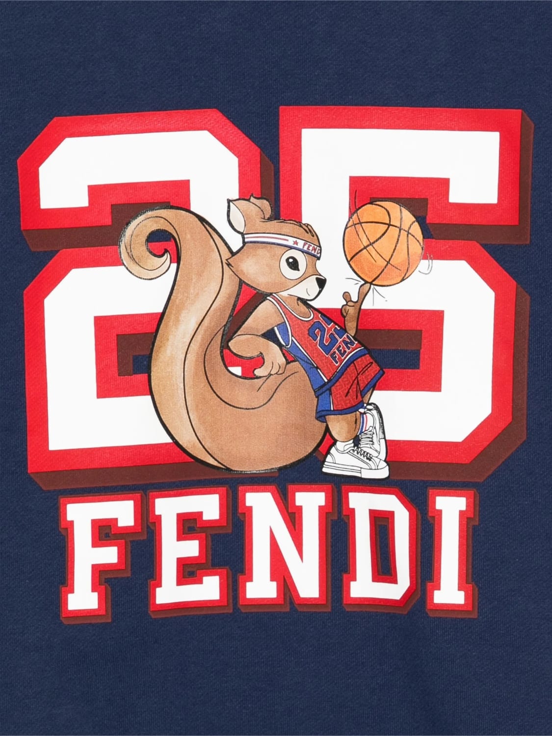 FENDI SWEATER: Sweater kids Fendi, Blue - Img 3