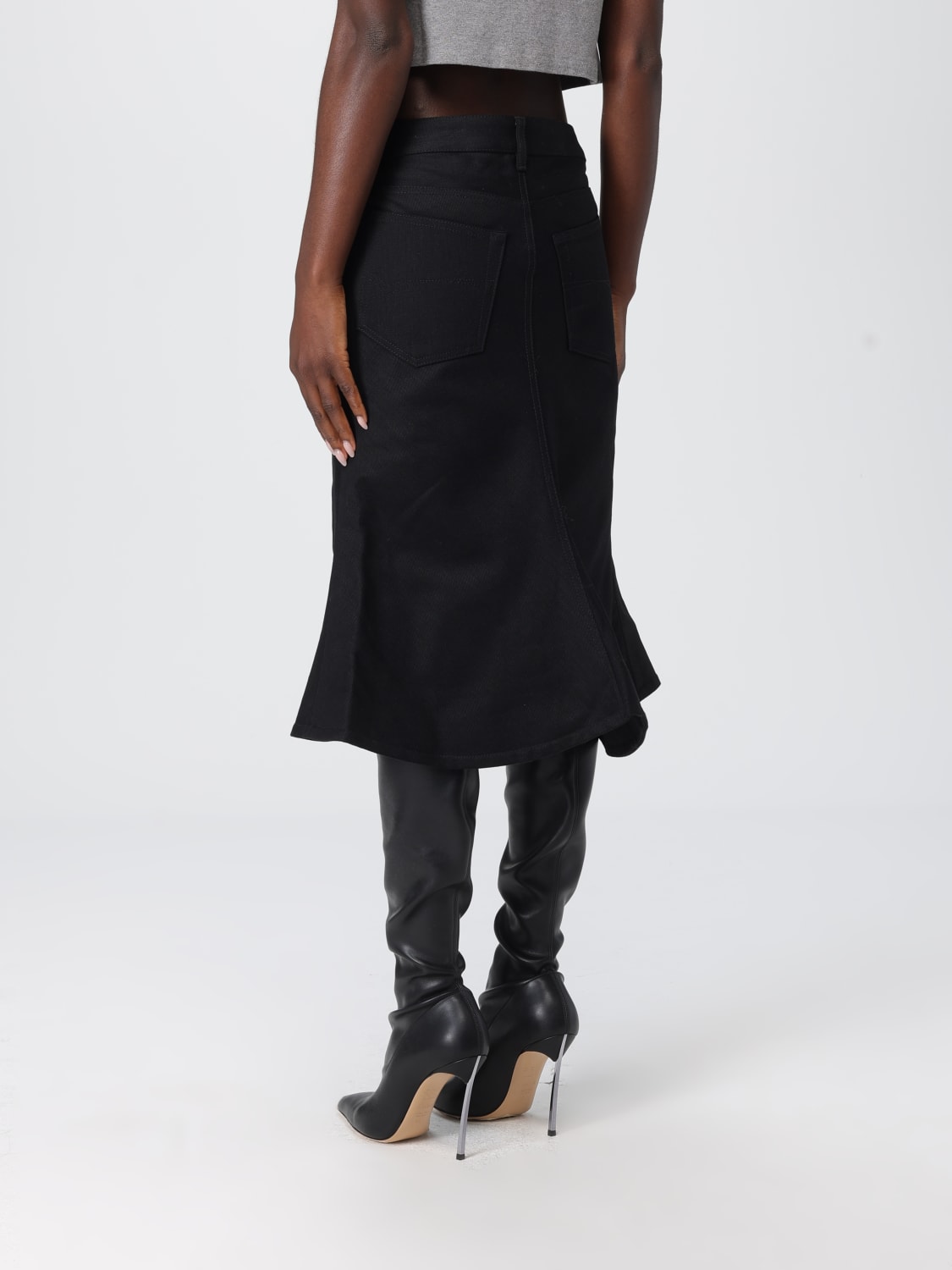 BALENCIAGA JUPE: Jupe femme Balenciaga, Noir - Img 3